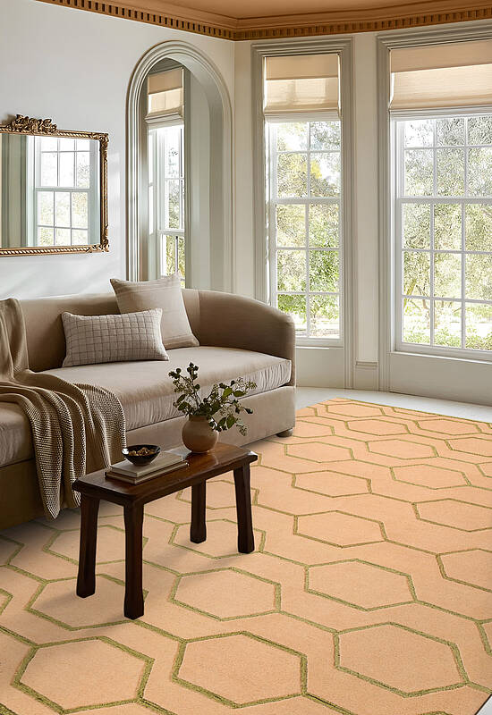 ковер в интерьере Wedgwood Home Arris Peach