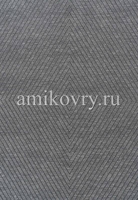 Двусторонний безворсовый ковер из хлопка Vivva-Grey