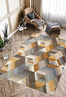 ковер в интерьере Harlequin BC Arccos-40206