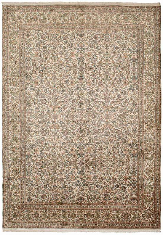Шелковый ковер из Индии Afshar Beige