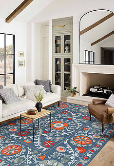 безворсовый ковер в интерьере Millenio LM6079-L392