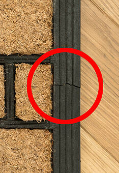 дефект входного коврика Doormat kokos Nippon-6012 discount2 фигура