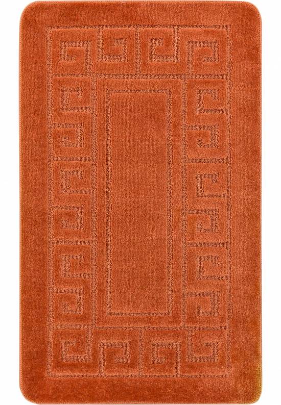 Оранжевый коврик для ванной Ethnic 2505 Ginger