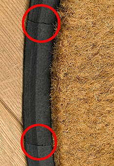 дефект входного коврика Doormat kokos Nippon-32107 discount2 фигура