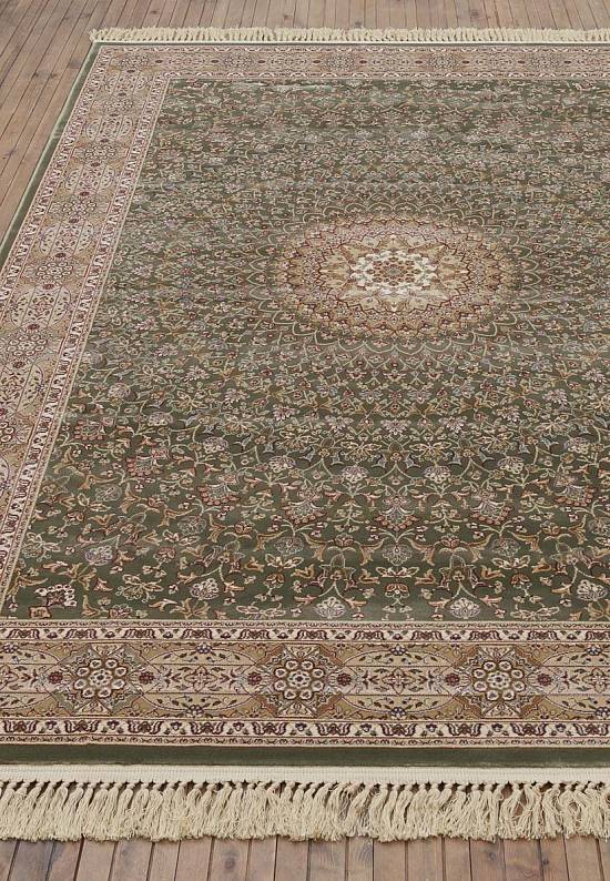 Высокоплотный ковер из вискозы 2M024-Green