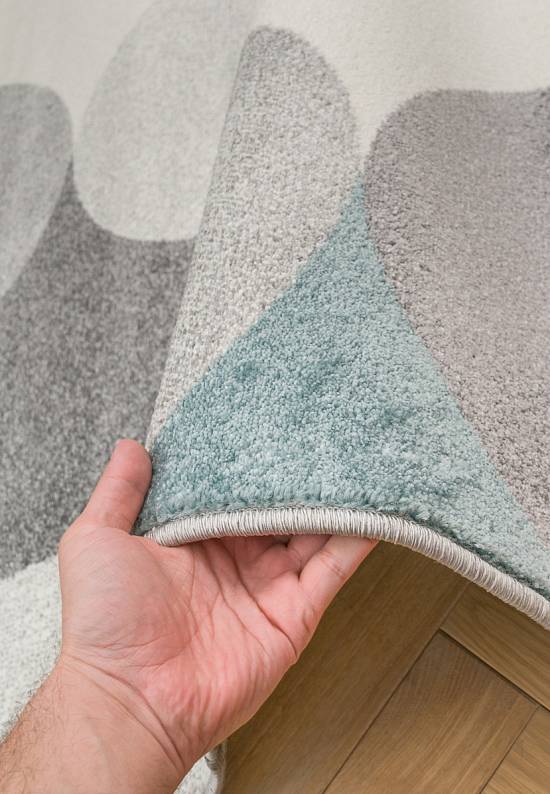 Недорогой современный ковер 2257-Light Gray