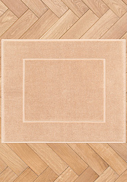дизайн коврика для ванной Aura Beige квадрат