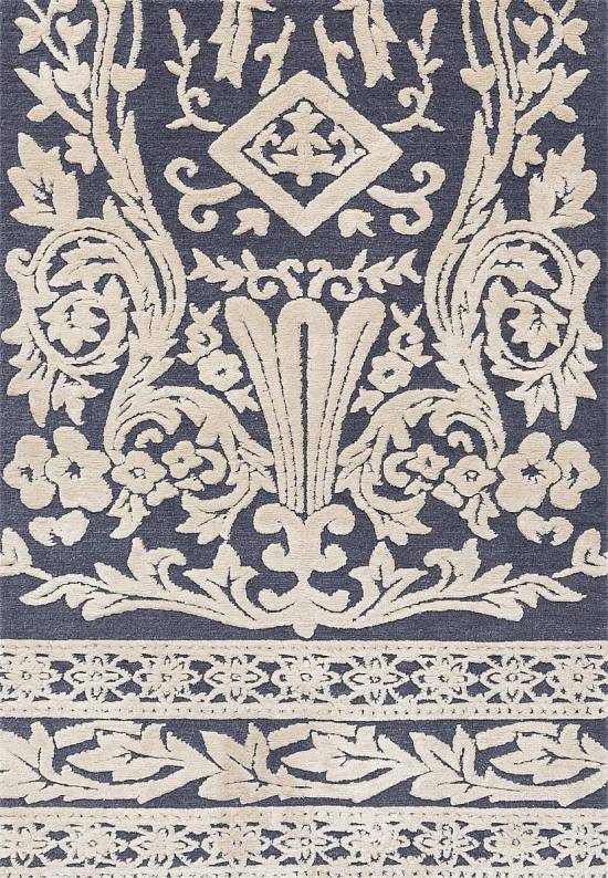 Элитный ковер ручной работы Florence Charcoal