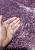 Мягкий ковер с длинным ворсом 9515-violet discount2