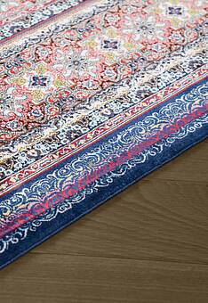 фактура ковра Ottoman Silk Farshineh-Dark Blue
