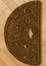 дизайн входного коврика Doormat kokos Wire rope-003