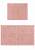 Комплект ковриков для ванной и туалета Bafa 03 Dusty Rose