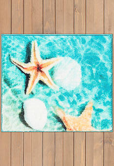 Коврик для ванной Confetti Bath Bella Seaside 01 Turquoise квадрат
