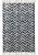 Безворсовый ковер из хлопка JHC-17-08 natural-blue