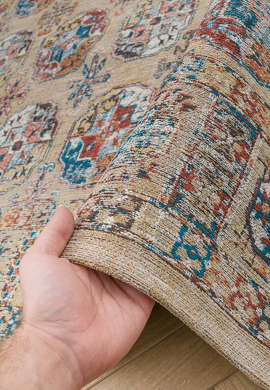 Винтажный безворсовый ковер LM6080-L397