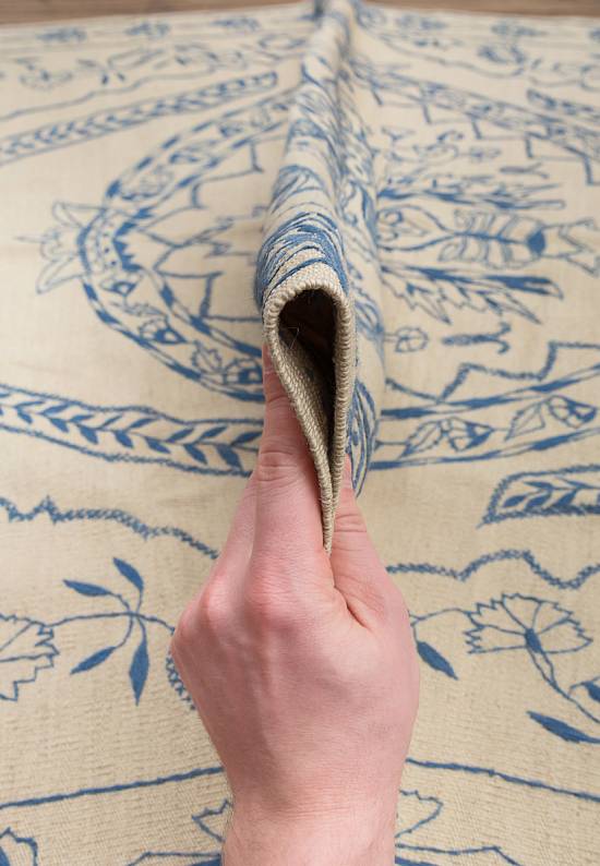 Элитный ковер ручной работы Kilim Addis Ababa Blue
