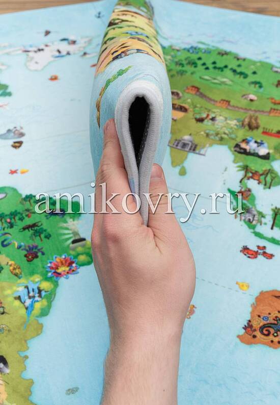 Ковер House of Kids Carte du monde
