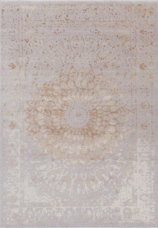 Винтажный турецкий ковер 474-Beige