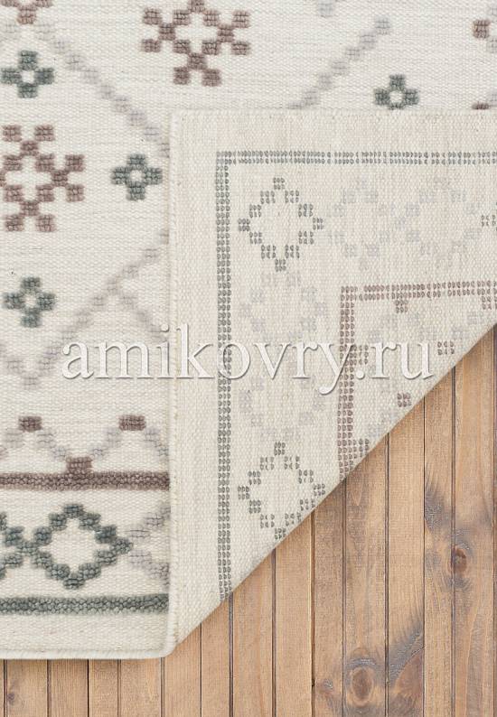 Шерстяной ковер Palanga-Grey-Beige