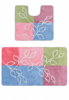 Комплект ковриков для ванной Confetti Bath Elite Lagina 20 Baby Pink BD