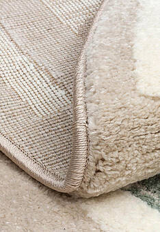 фактура ковра Piccolo PCL 01 Cream Multy круг