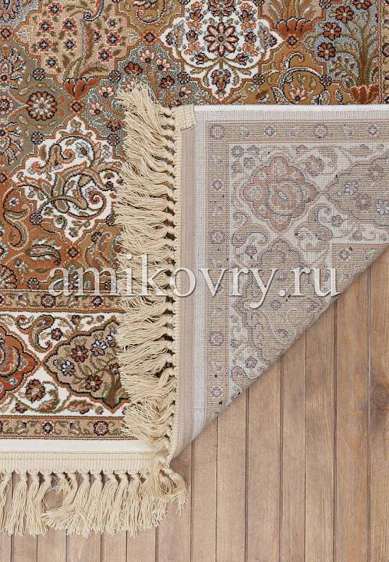 Высокоплотный ковер из вискозы 2M046-White