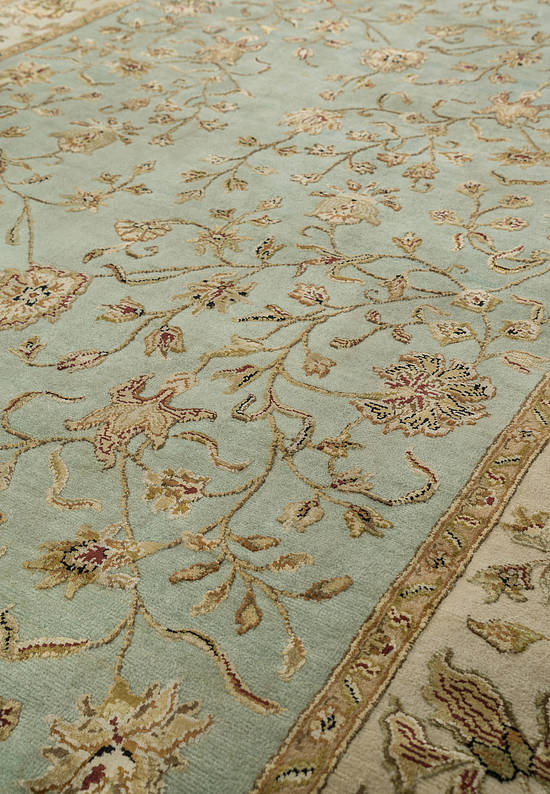 Элитный ковер ручной работы 10/10 CH-103-Green/Ivory