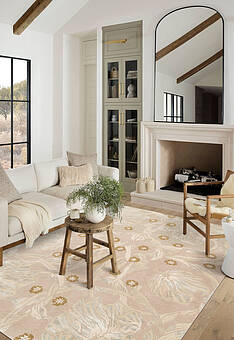 ковер в интерьере Morris And Co Pimpernel-28701