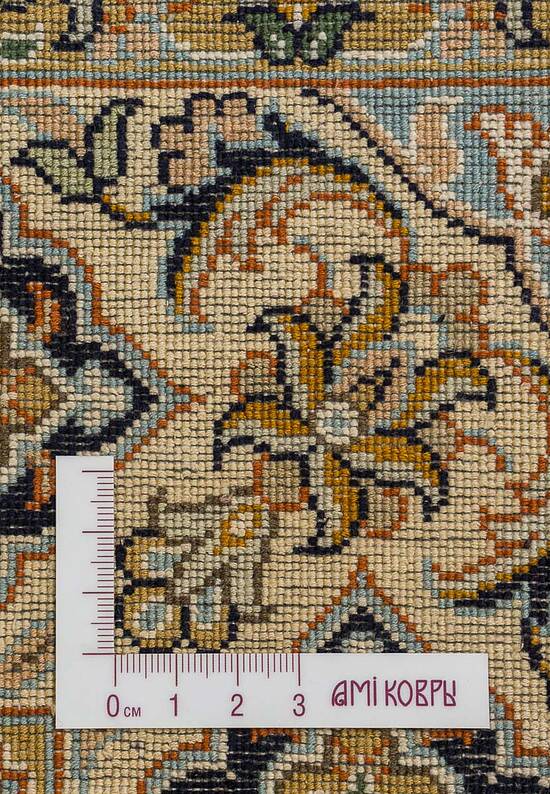 Шелковый ковер ручной работы IIST-GIJ5KK29K Kashan Blue