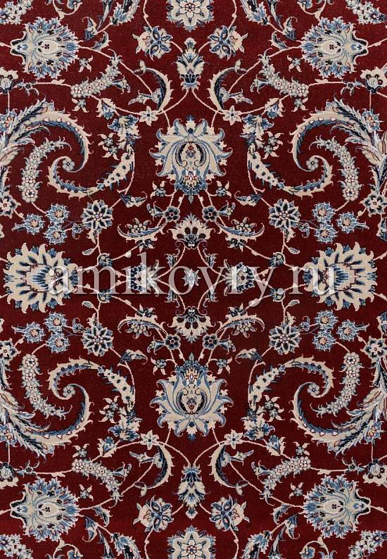 Классический шерстяной ковер из Ирана Brilliant Nain 5.75132-red