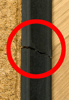 дефект входного коврика Doormat kokos Coco Ramp-CR-101 discount8