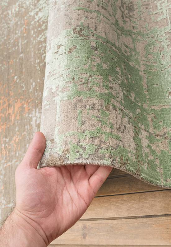 Элитный ковер ручной работы Batik Mink Batik Green
