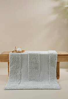 коврик для ванной в интерьереIrya Bath Vivian-Blue