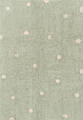 Ковер ручной работы Lorena Canals Cotton Dot Blue Sage