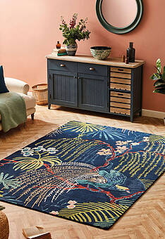 ковер в интерьере Sanderson Rain Forest-50708
