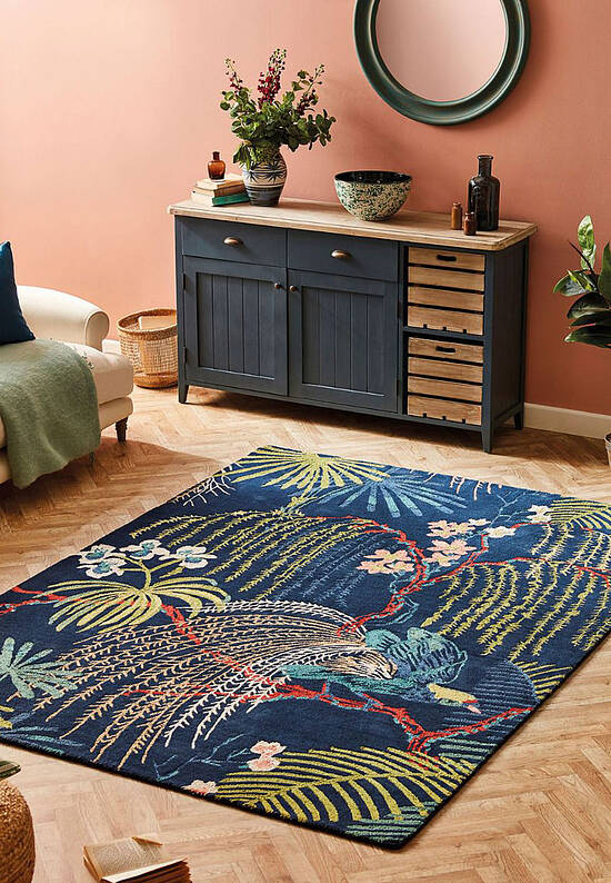 Дизайнерский ковер ручной работы Rain Forest-50708