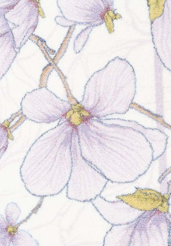 Светлый коврик для ванной  Interlace 01 Lilac