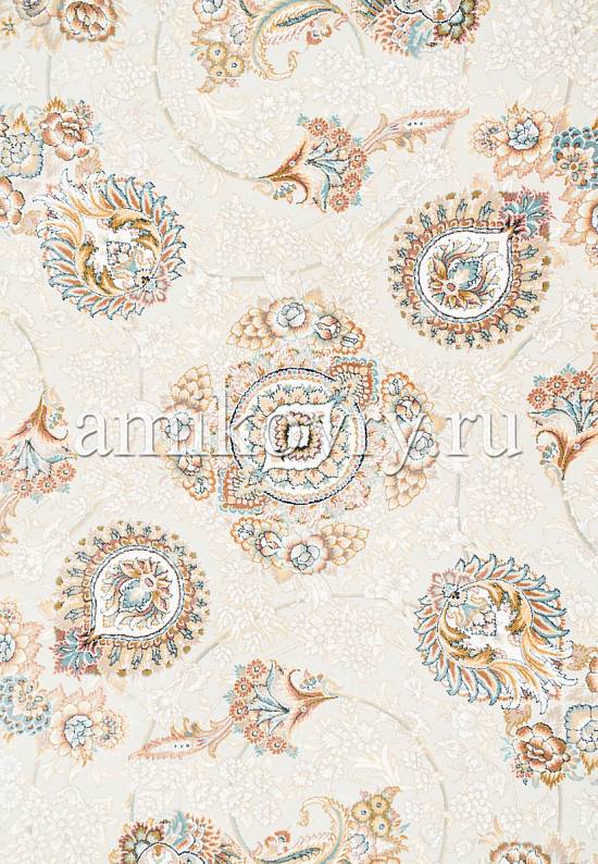 Иранский высокоплотный ковер G136-Cream