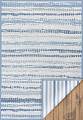 Двусторонний безворсовый ковер Smart Weave Saara-Blue