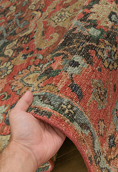 фактура ковра Eden Red Ochre