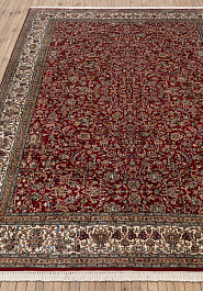 ковер в перспективе против ворса Cashmir 236790-red/beige