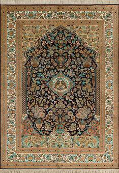 дизайн ковра Cashmir IIST-GIKZN7Z7C Kashan Blue