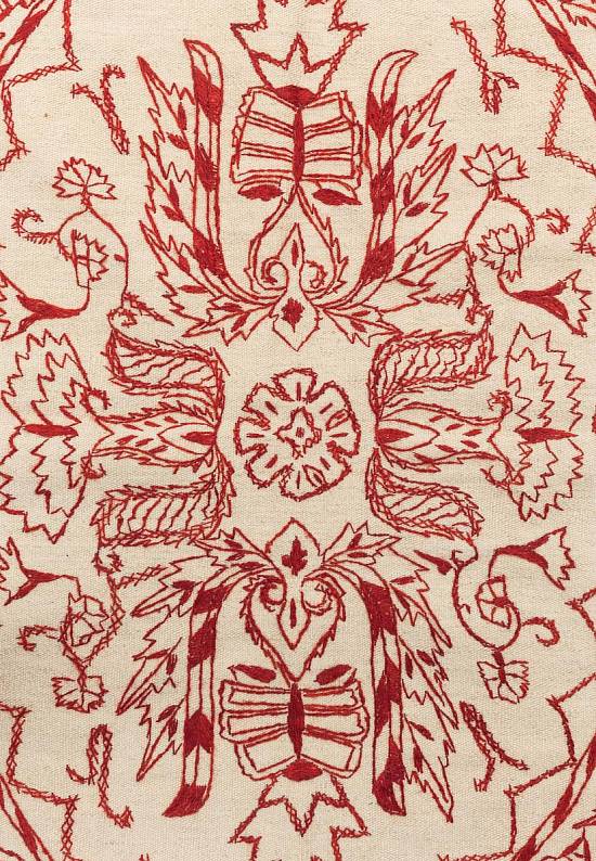 Элитный ковер ручной работы Kilim Addis Ababa Red