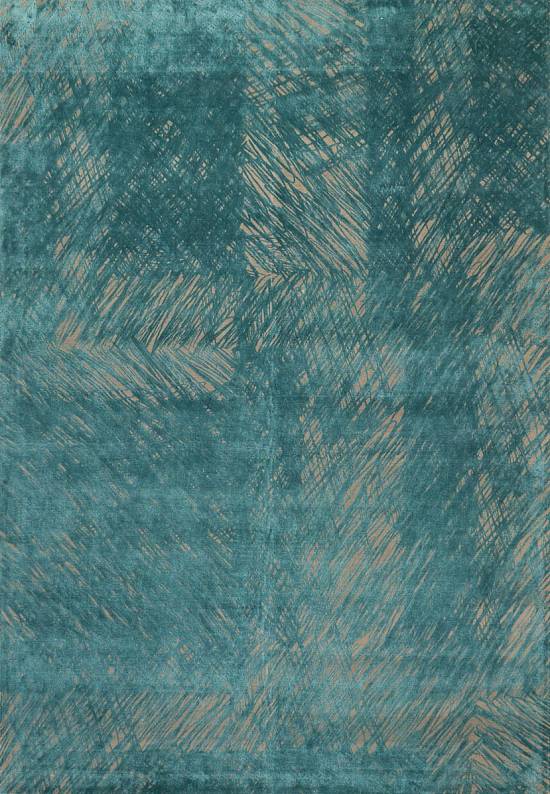 Индийский ковер ручной работы Deep Teal
