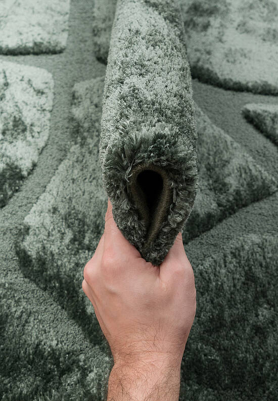 Пушистый ковер из полиэстера RN5471-R802 RR