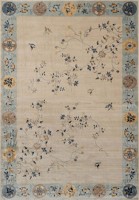 Высокоплотный ковер из вискозы VD3082-V238