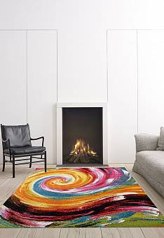 ковер в интерьере Crystal Merinos 2949-Multicolor