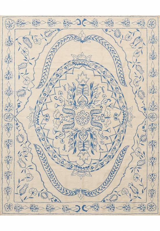 Элитный ковер ручной работы Kilim Addis Ababa Blue