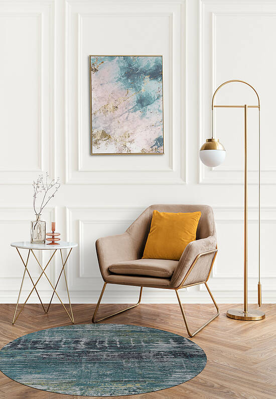 Безворсовый бельгийский ковер LG3303-L36