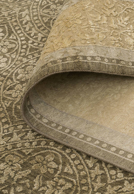 Элитный ковер ручной работы Gray Brown Sand